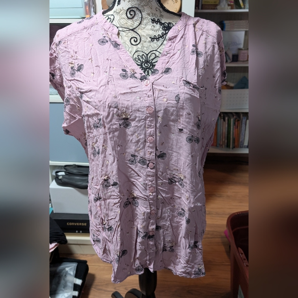Torrid Floral Blouse